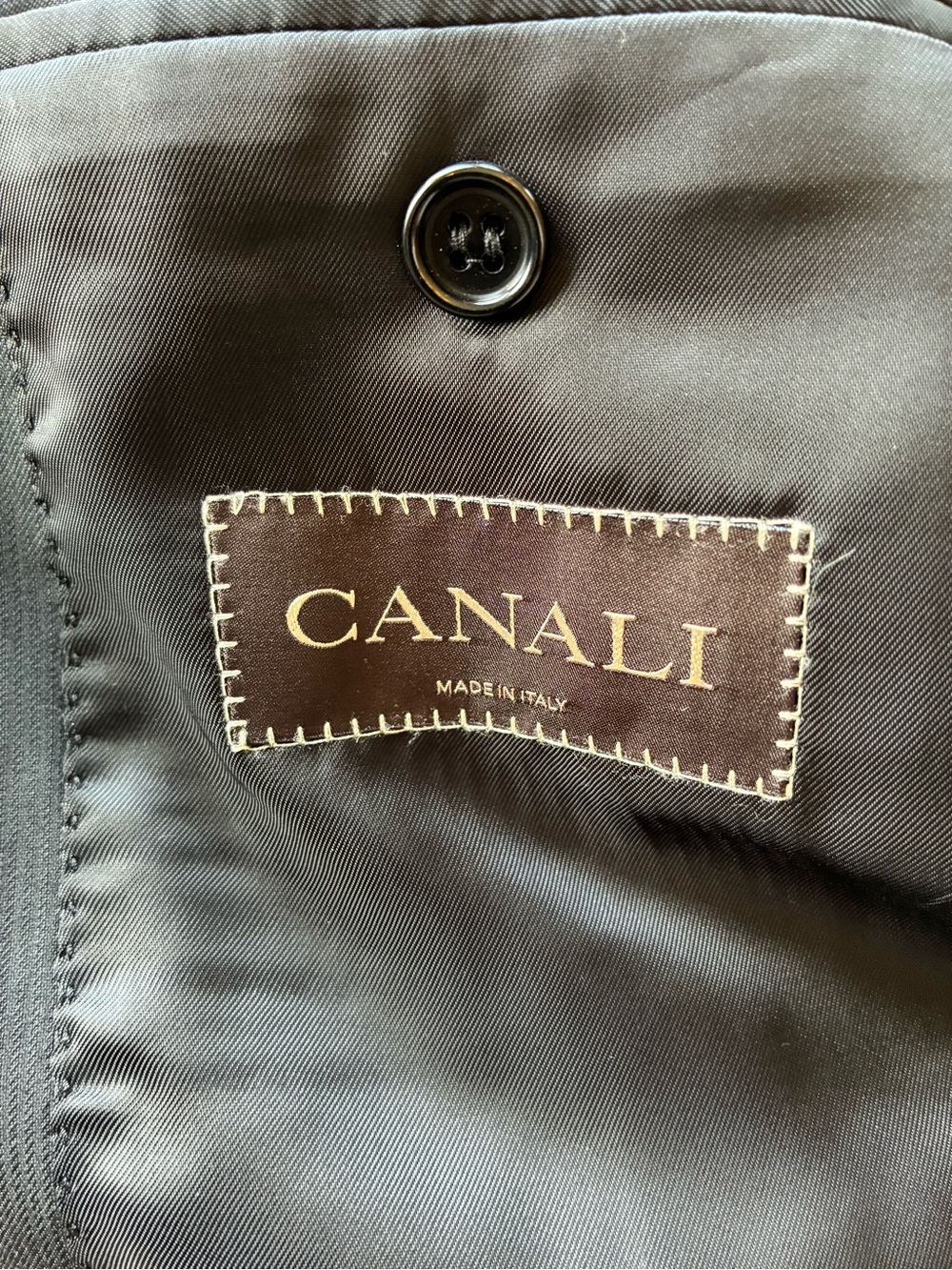 Canali Dark Grey Suit size US 48 Regular